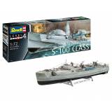 REVELL GERMAN FAST ATTACK CRAFT S-100