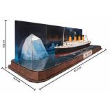 REVELL Set Navomacheta RMS Titanic + 3D Puzzle Iceberg