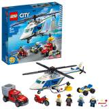 LEGO® City Urmarire cu elicopterul politiei