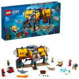 LEGO® City Baza de explorare a oceanului