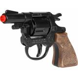 GONHER Revolver politie culoare negru 12 capse