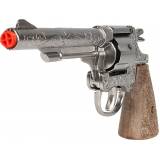 GONHER Revolver Cowboy culoare otel 8 capse