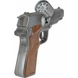 GONHER Pistol politie old silver 8 capse