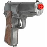 GONHER Pistol politie old silver 8 capse