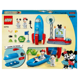 LEGO Disney Mickey and Friends Racheta spatiala a lui Mickey Mouse si Minnie Mouse