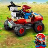 LEGO City ATV de salvare a animalelor salbatice