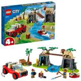 LEGO City Masina de teren pentru salvarea animalelor salbatice