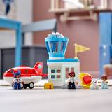 LEGO DUPLO Town Avion si aeroport