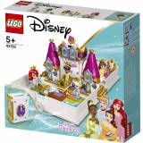 LEGO Disney Princess Aventura lui Ariel, Belle, Cenusareasa si Tiana din cartea de povesti