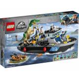 LEGO Jurassic World Evadarea cu barca a dinozaurului Baryony