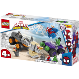 LEGO Spidey si prietenii lui uimitori - Confruntarea dintre Hulk si Masina Rinocer