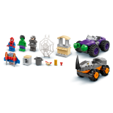 LEGO Spidey si prietenii lui uimitori - Confruntarea dintre Hulk si Masina Rinocer