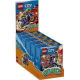 LEGO City - Motocicleta de cascadorie pentru wheelie