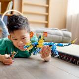 LEGO NINJAGO - Dragonul EVO de Tunet al lui Jay