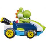 Mini masina cu telecomanda 2,4GHz -  Mario Kart Mini RC, Yoshi