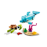 LEGO Creator 3 in 1 - Delfin si broasca testoasa