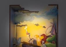 Revell lume miniaturala de lemn Disney Regele Leu