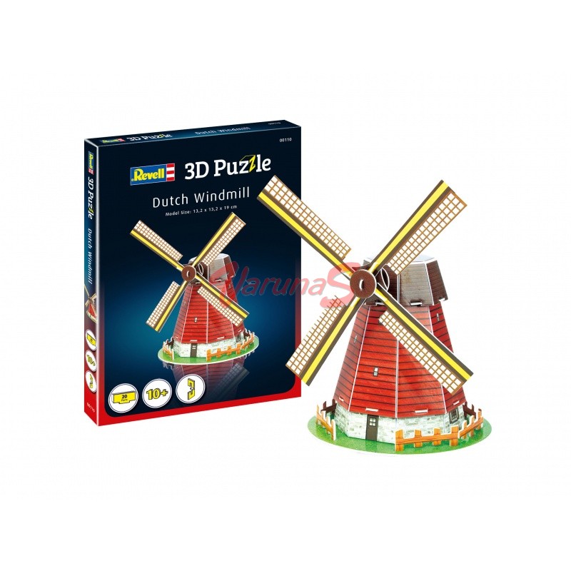 REVELL 3D Puzzle Dutch Windmill