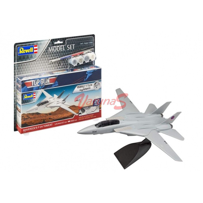 Revell Model Set Aeromacheta F14 Tomcat "Top Gun" (easy click) RV64966